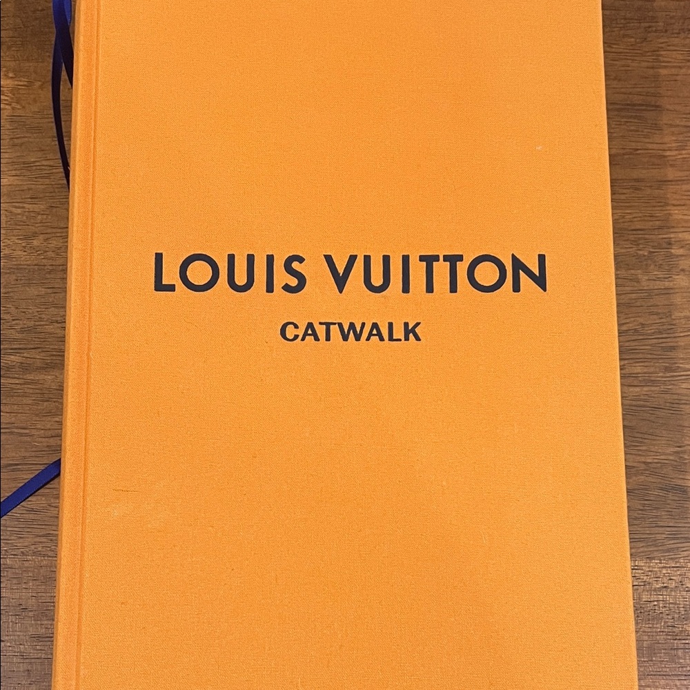 Louis Vuitton Catwalk Book in Vibrant Orange